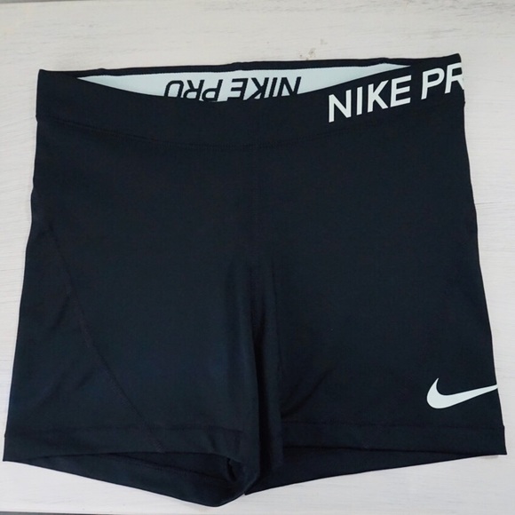 Nike Pants - Nike Pro DRI-FIT Training shorts- Black & Mint